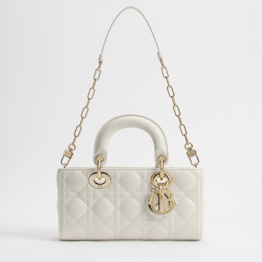 Christian Dior Lady White D-Joy Bag-1