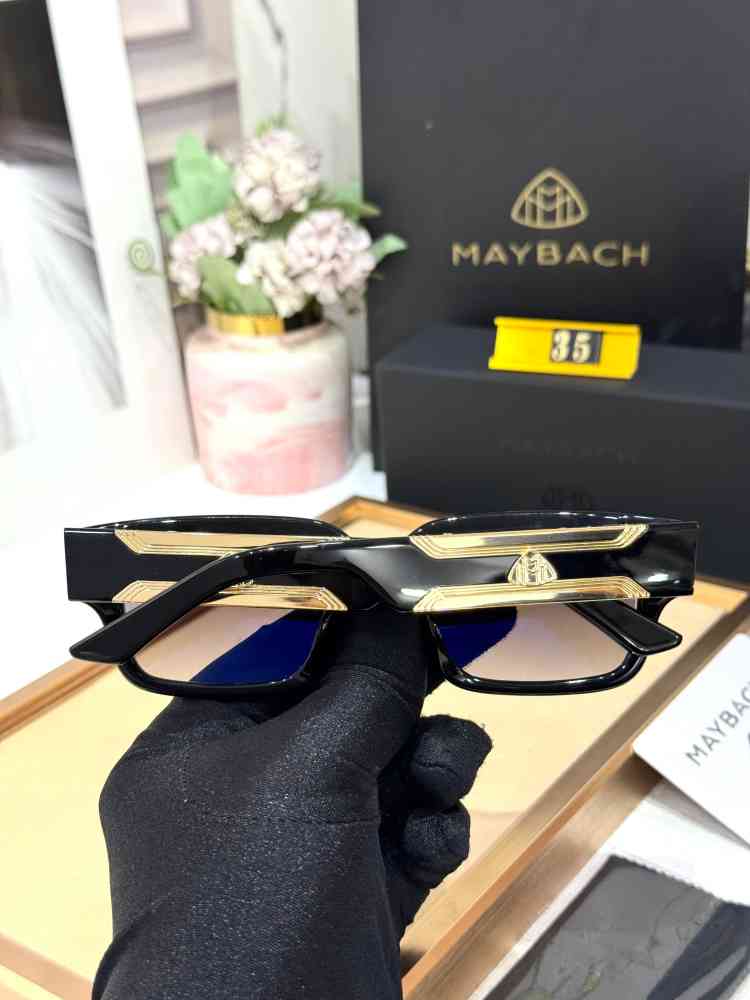 Maybach Black Premium Quality Sunglasses-thumb-1