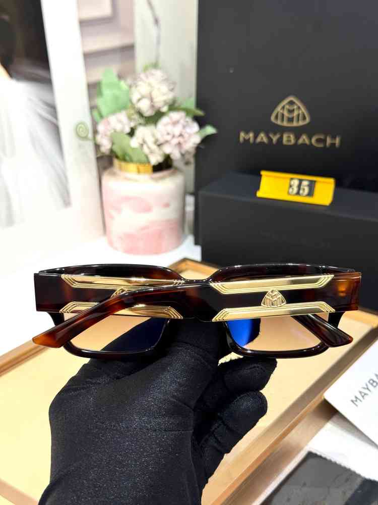 Maybach Brown Premium Quality Sunglasses-thumb-2