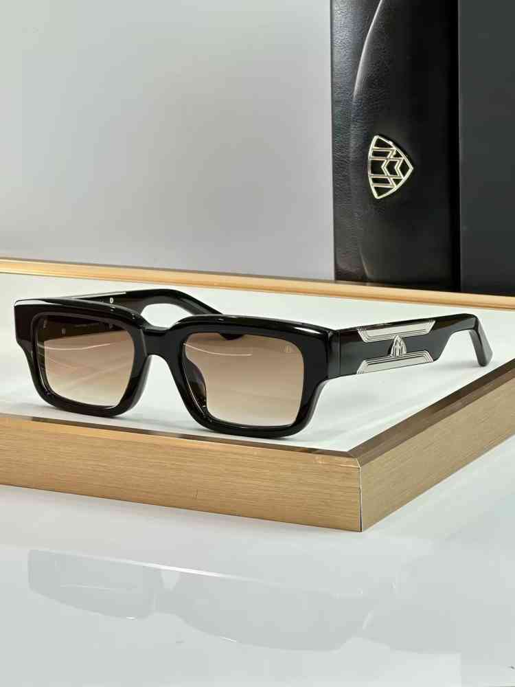 Dark Brown Maybach Brown Premium Quality Sunglasses