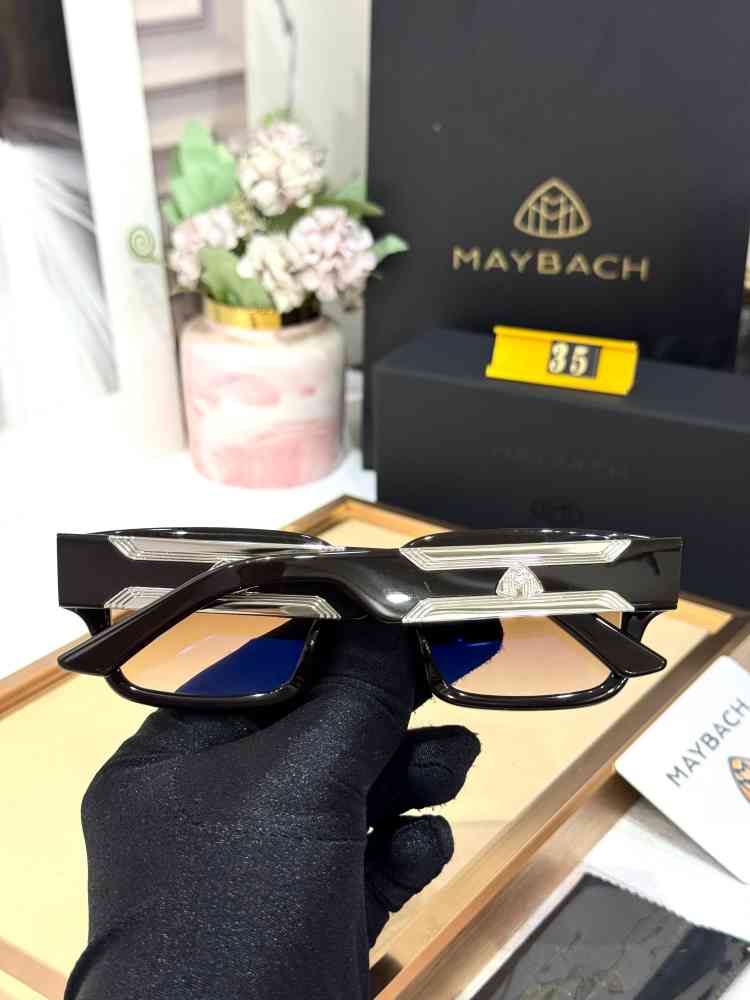 Maybach Dark Brown Premium Quality Sunglasses-thumb-2