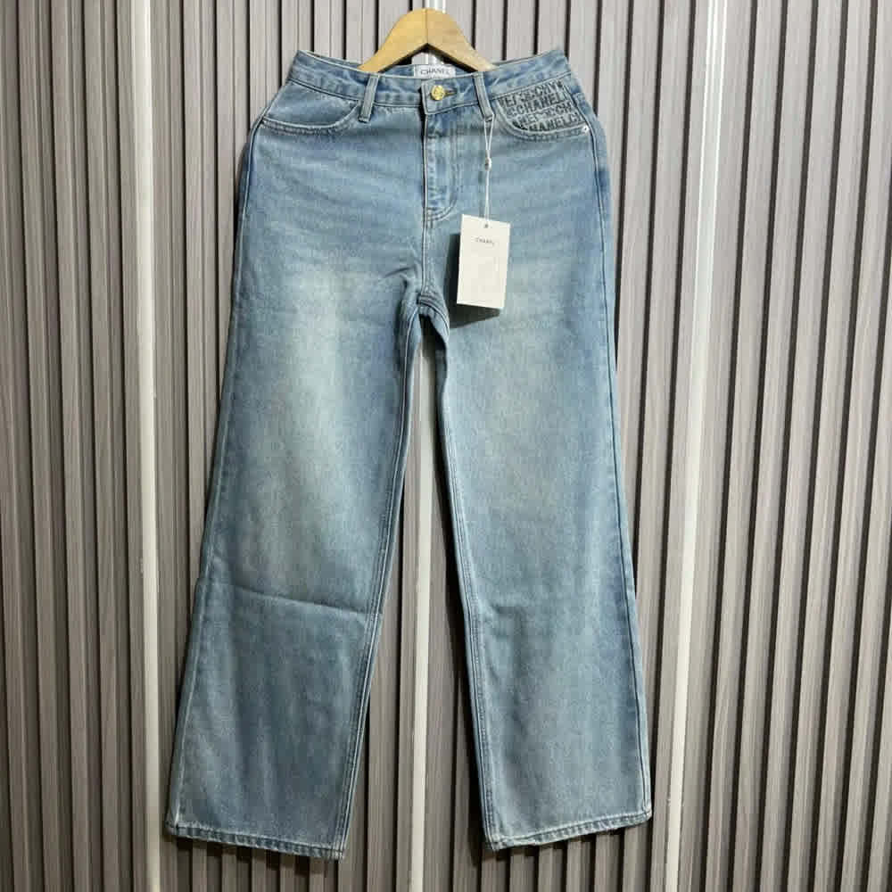 Chanel Relaxed Fit Denim for Women-thumb-1