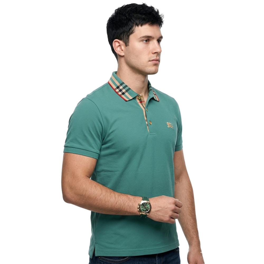 Burberry Green Premium Luxury T-shirt-2