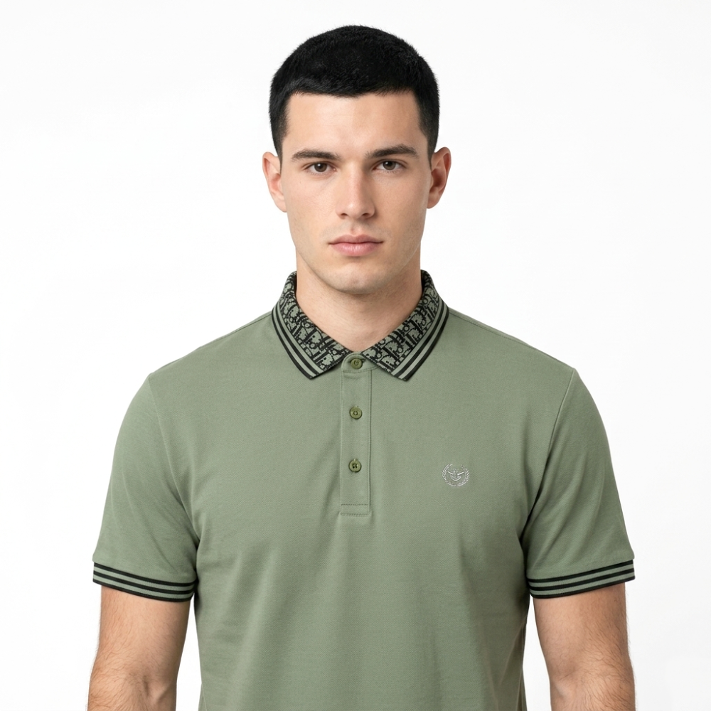 Dior Spider Embroidered Green Premium T-shirt-3