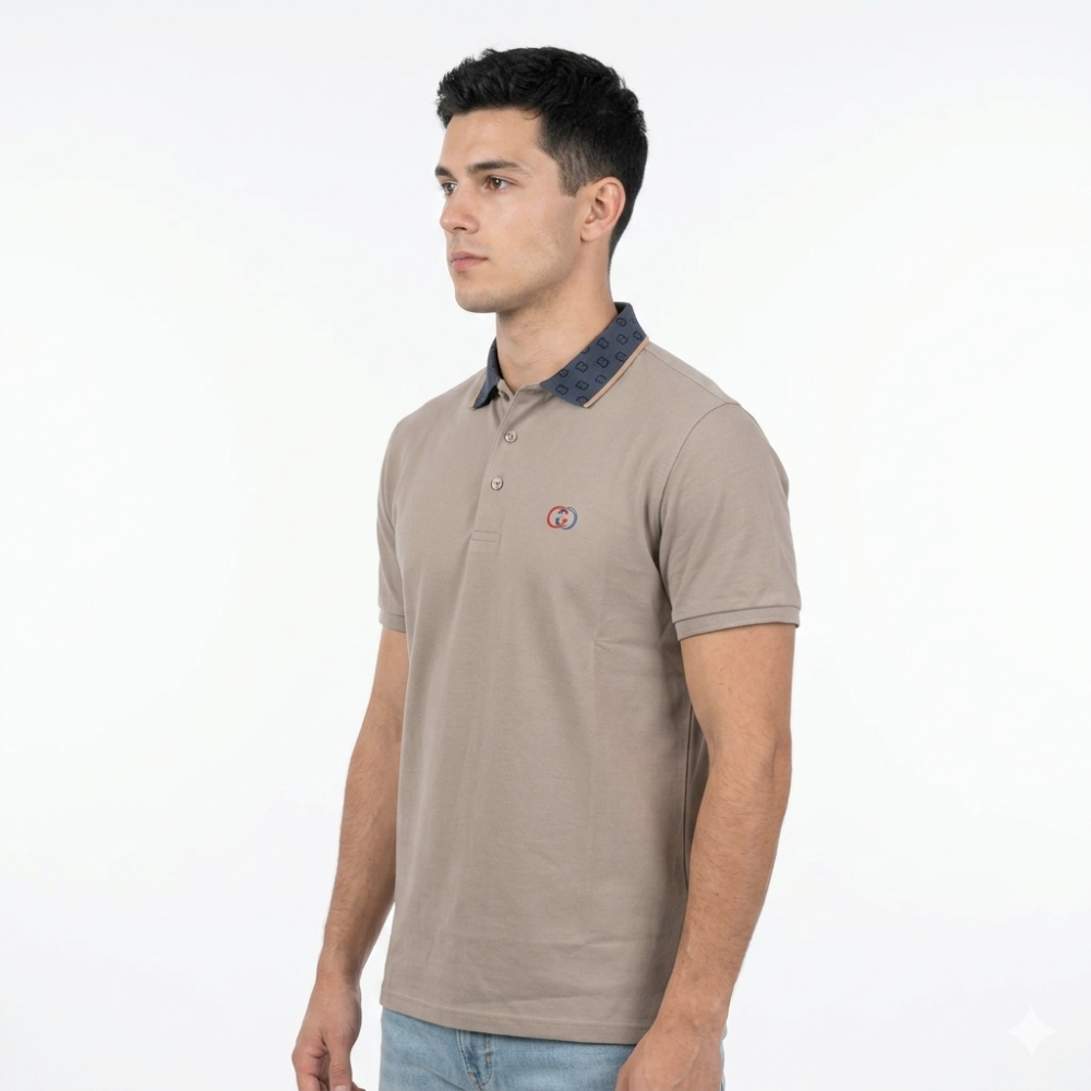 Gucci Brown Premium Quality Luxury Polo T-shirt-2