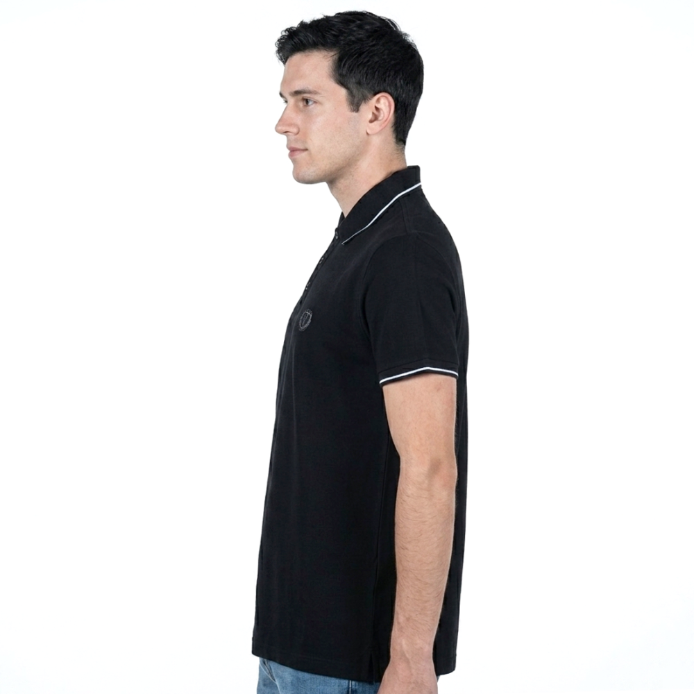 Burberry Black Premium Quality Polo Tees-2