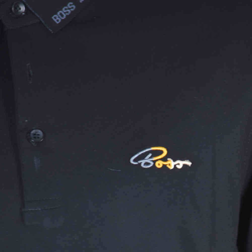 Boss Black Embroidery Logo Premium Polo T-shirt-thumb-6