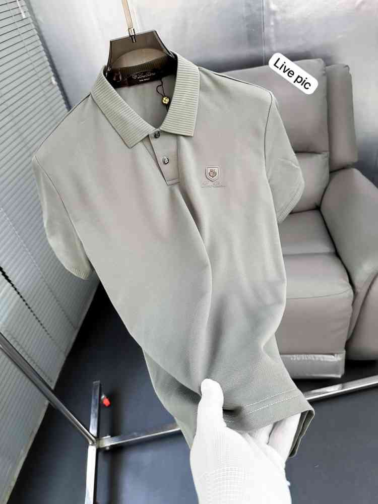 Loro Piana Green Premium Quality T-Shirt-thumb-3