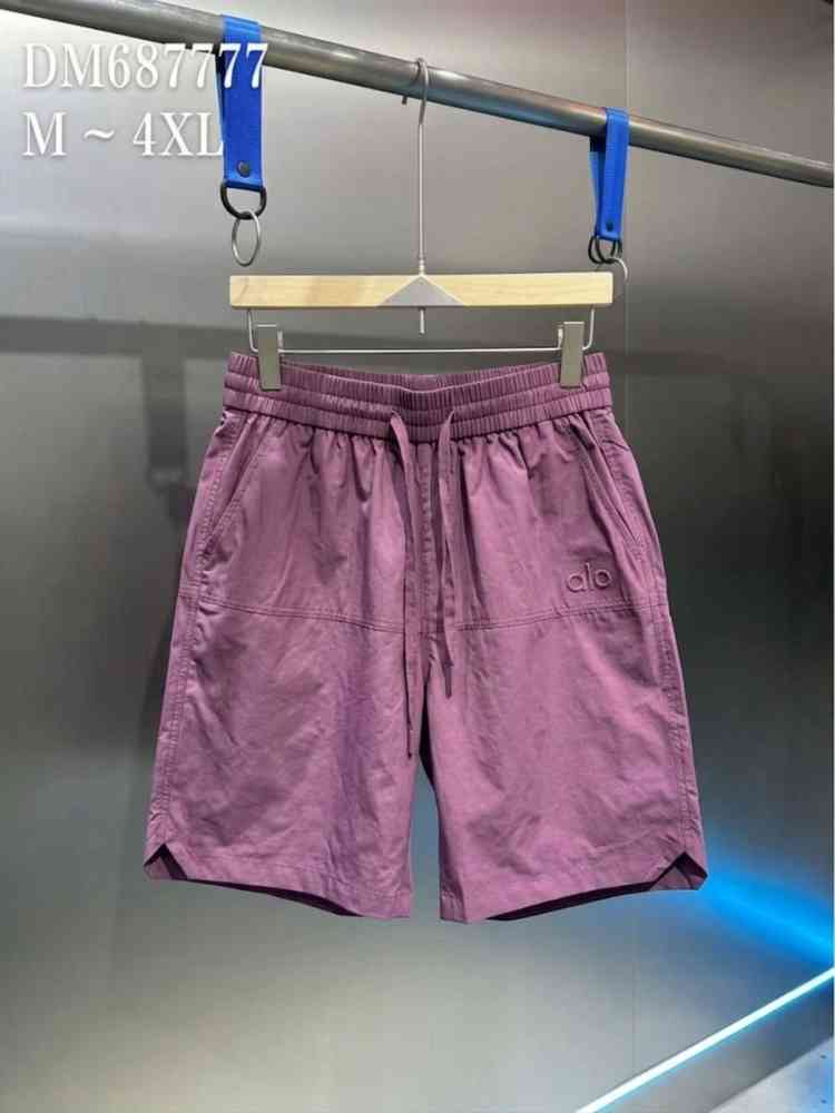 Alo Pink Premium Quality Men's Shorts-3