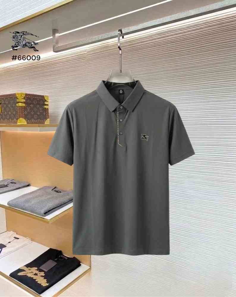 Burberry Green Premium Exclusive Polo T-shirt-thumb-0
