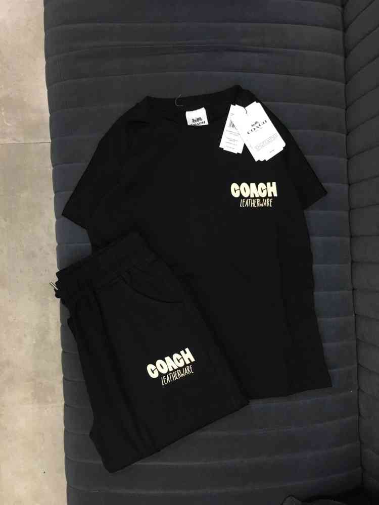 Black Coach Pink Premium Quality Co-ord Set
