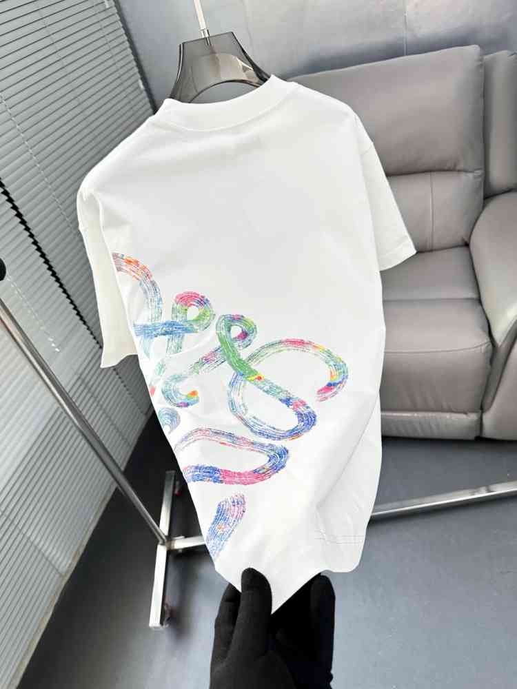 Loewe White Premium Quality T-shirt-thumb-3