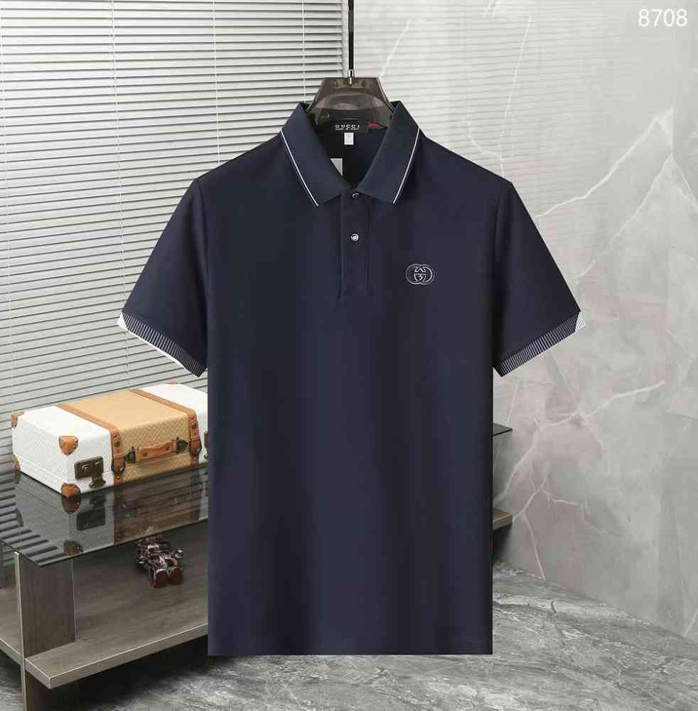 Gucci Blue Premium Quality Polo T-shirt-thumb-0