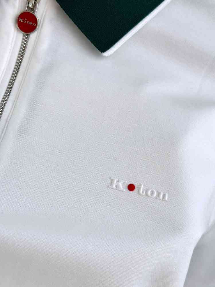 Kiton Piana White Premium Quality T-Shirt-5