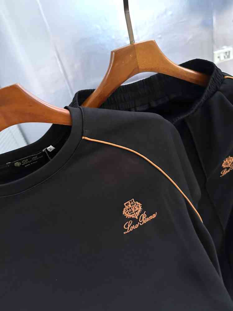 Loro Piana Black Premium Quality Co-ord Set-3