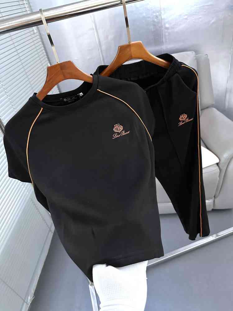 Loro Piana Black Premium Quality Co-ord Set-2