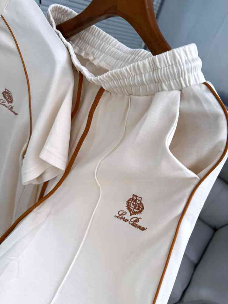 Loro Piana Cream Premium Quality Co-ord Set-thumb-3