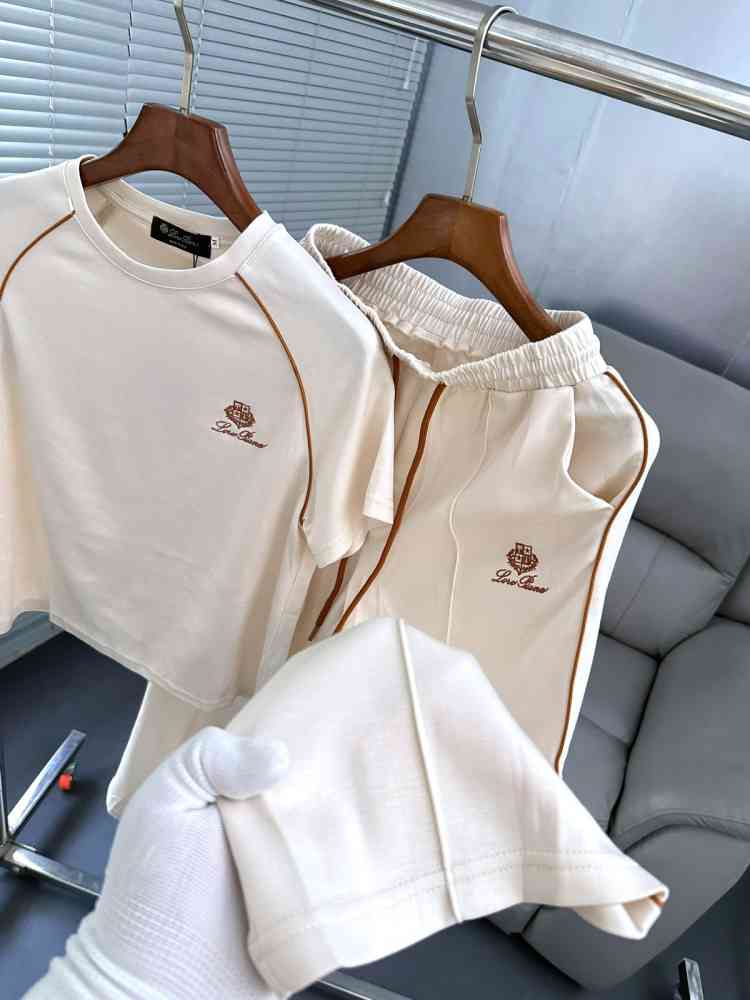 Loro Piana Cream Premium Quality Co-ord Set-thumb-4