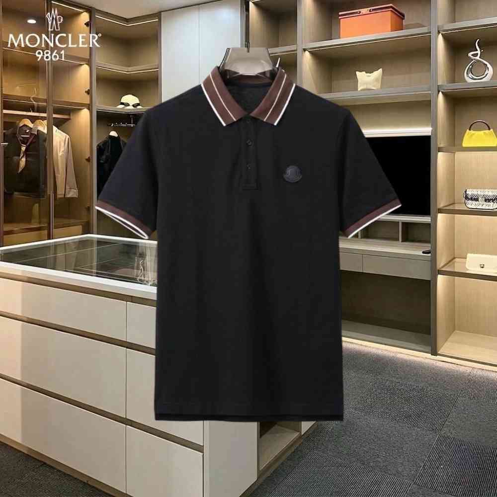 Moncler Black Premium Quality T-shirt-thumb-1