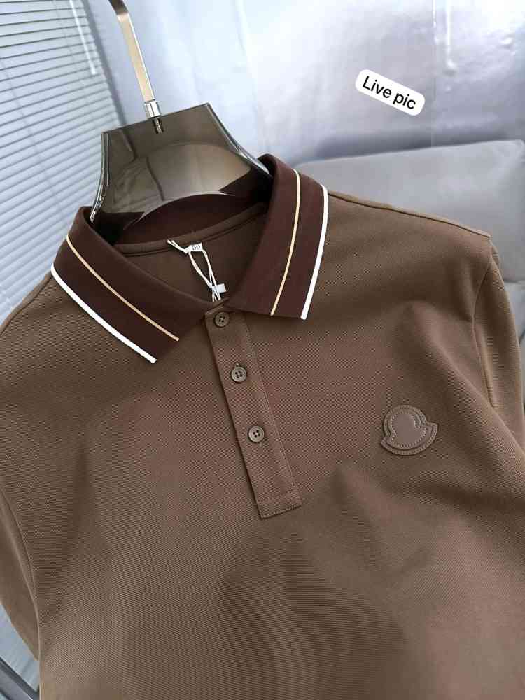 Moncler Brown Premium Quality T-shirt-4
