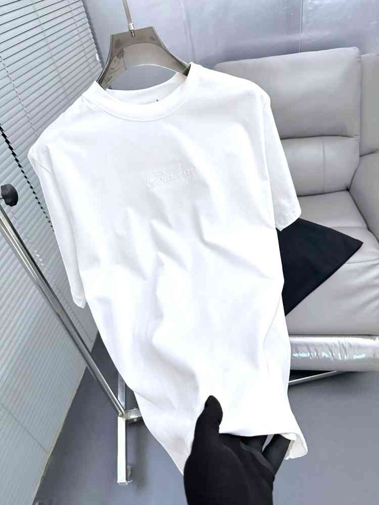 White Burberry Black Premium Exclusive Polo T-shirt