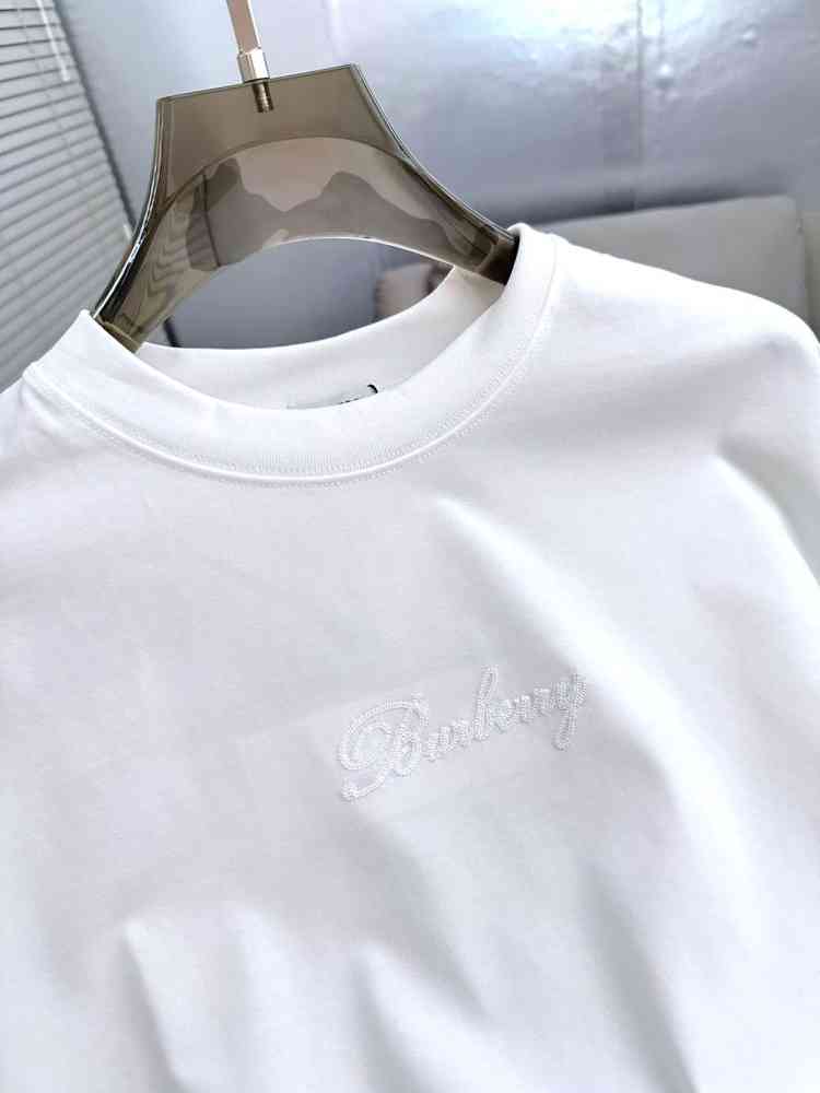 Burberry White Premium Exclusive Polo T-shirt-2