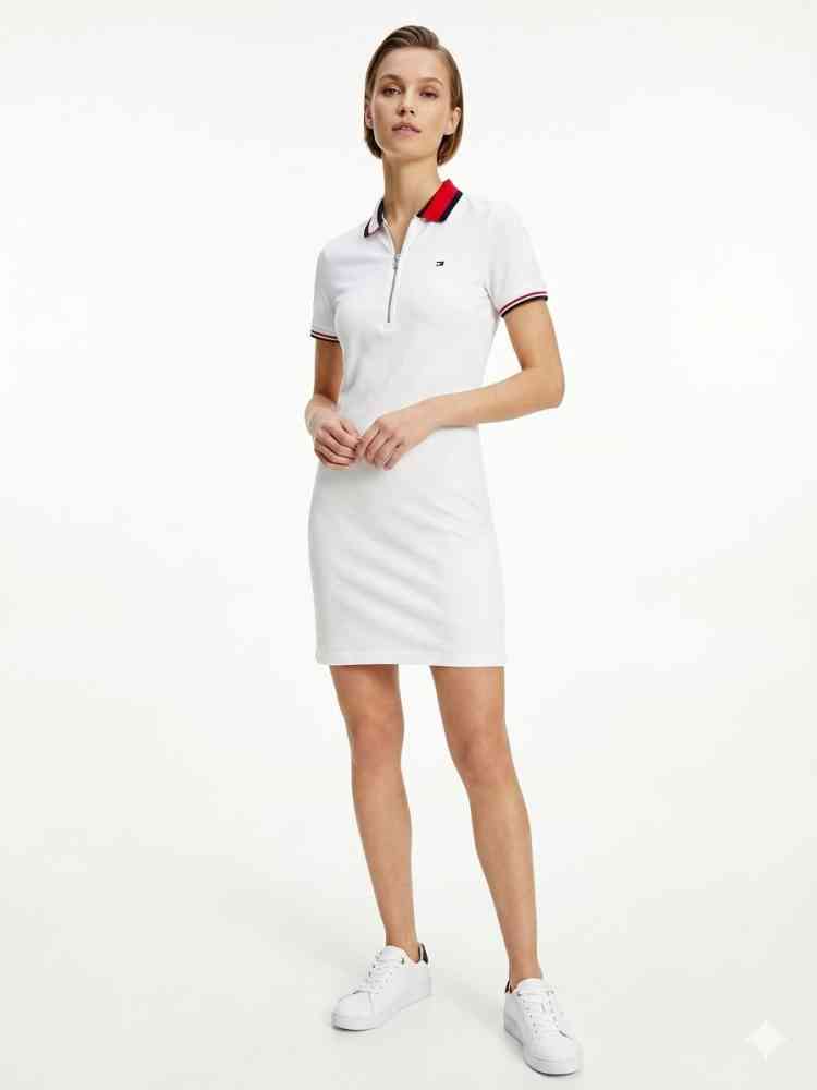 White Tommy Hilfiger Black Premium Quality Dress