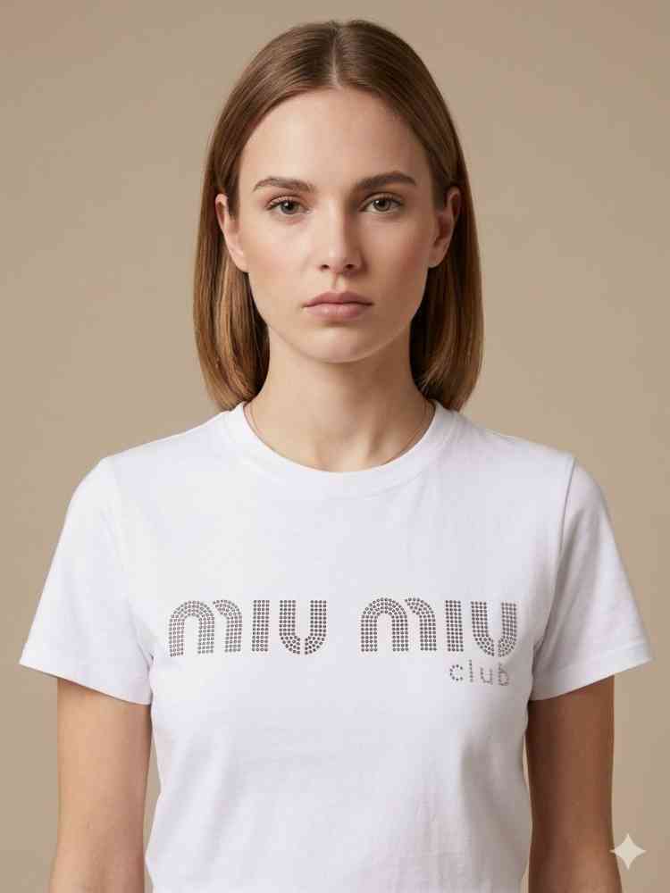 Miu Miu White Premium Quality Co-ord Set-thumb-2