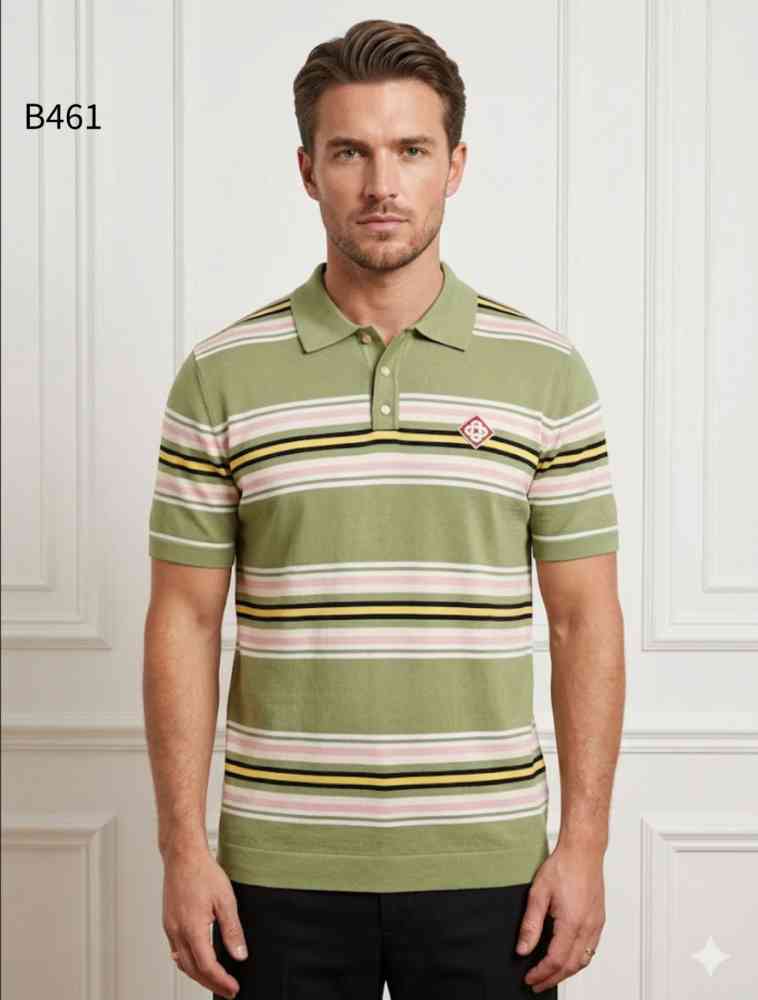 Casablanca Green Premium Quality T-shirt-thumb-0