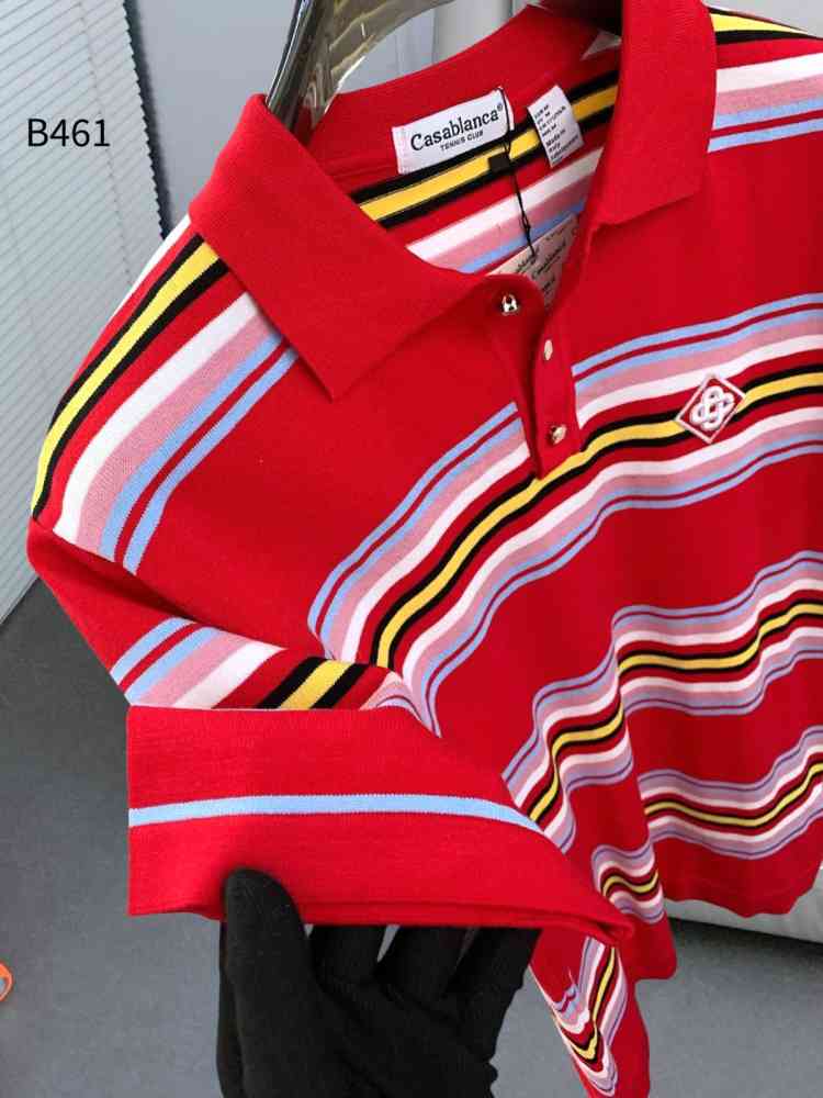 Casablanca Red Premium Quality T-shirt-3