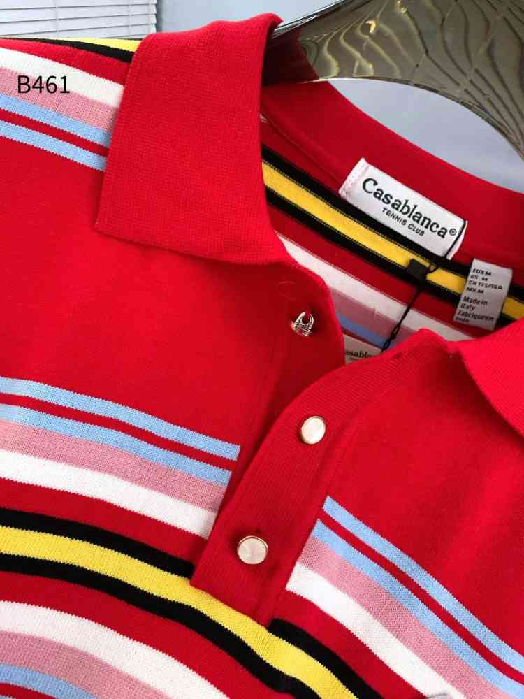 Casablanca Red Premium Quality T-shirt-5