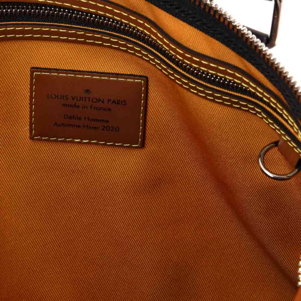 Louis Vuitton Keepall Bandouliére 50 Monogram Canvas Brown Duffle Bag-thumb-4