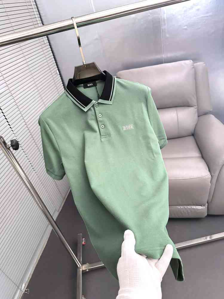 Hugo Boss Green Premium Quality Tees-3
