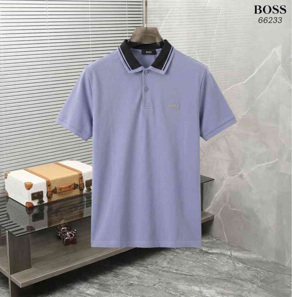 Sky Blue Hugo Boss Green Premium Quality Tees