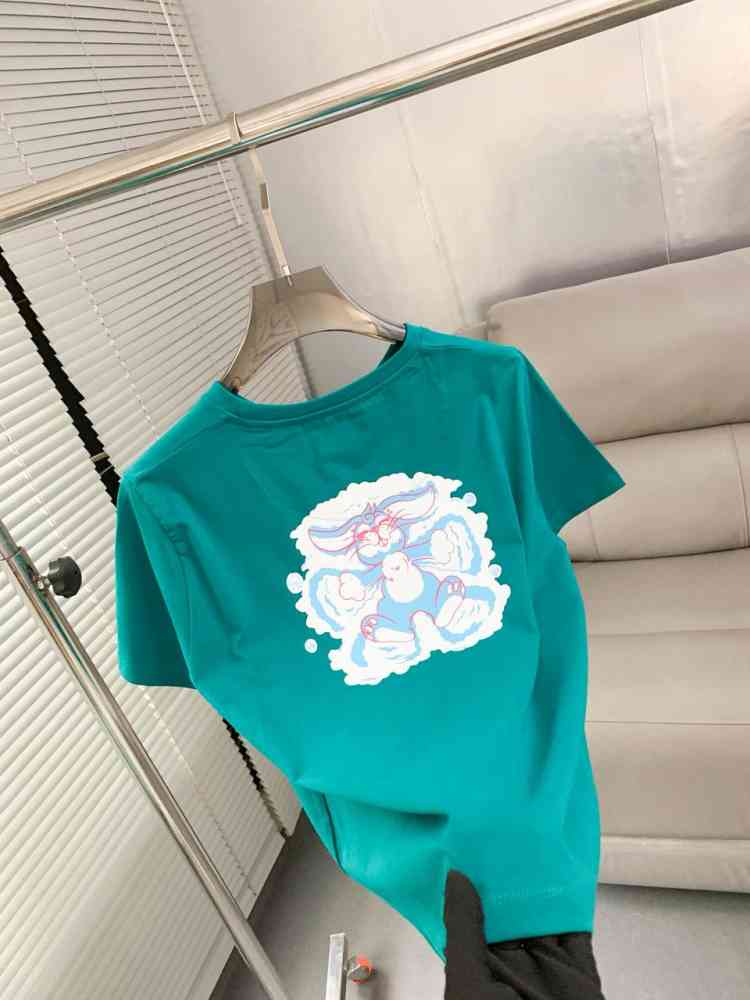Kenzo Blue Premium Quality T-Shirt-thumb-3