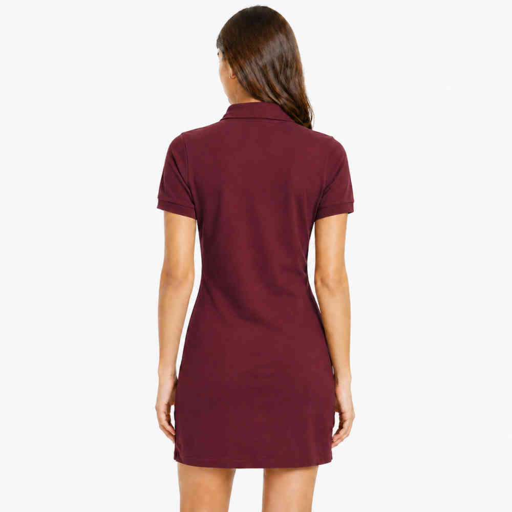 Burberry TB Print Wine Premium Quality Dress-thumb-1