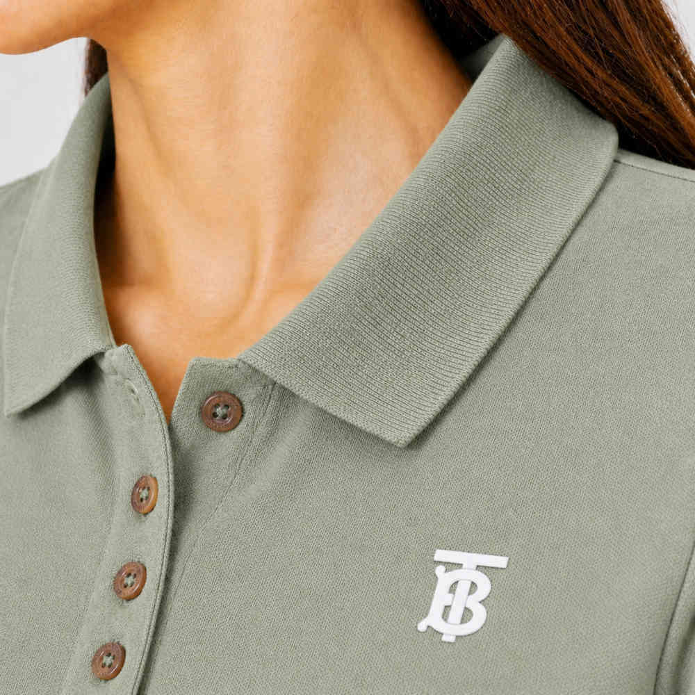 Burberry Green Premium Quality Dress-3