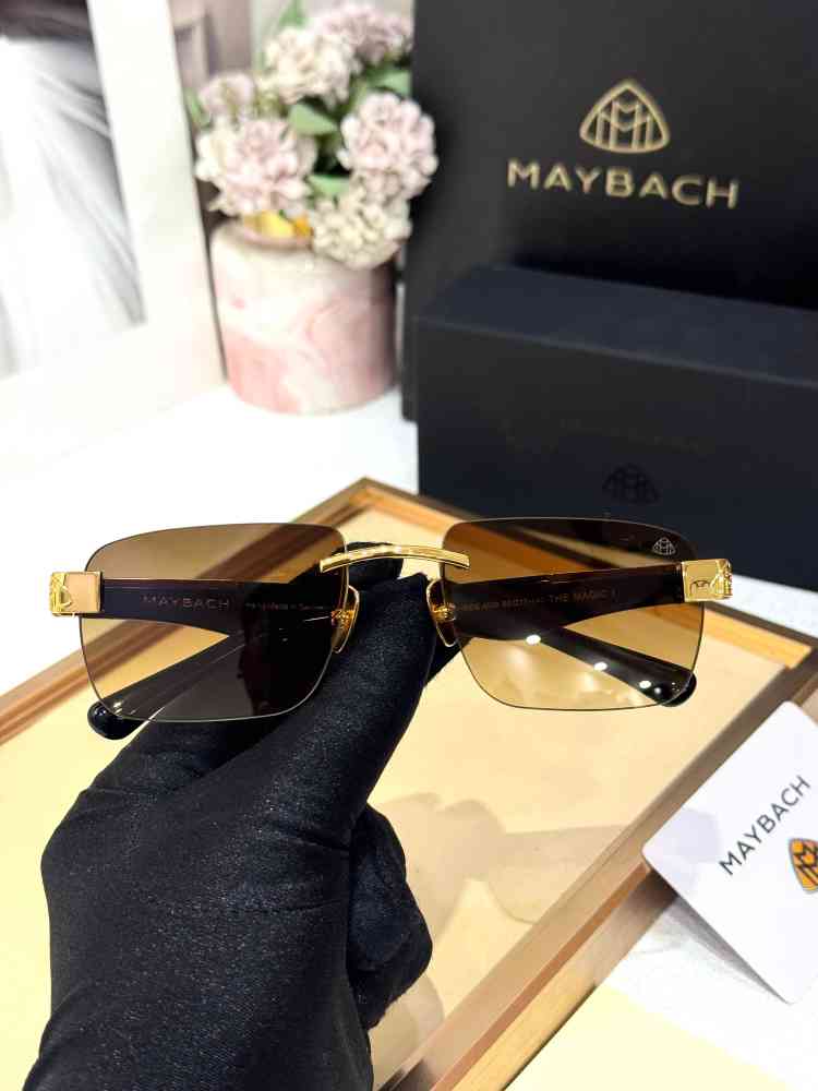 Maybach Brown Premium Quality Sunglasses-thumb-1