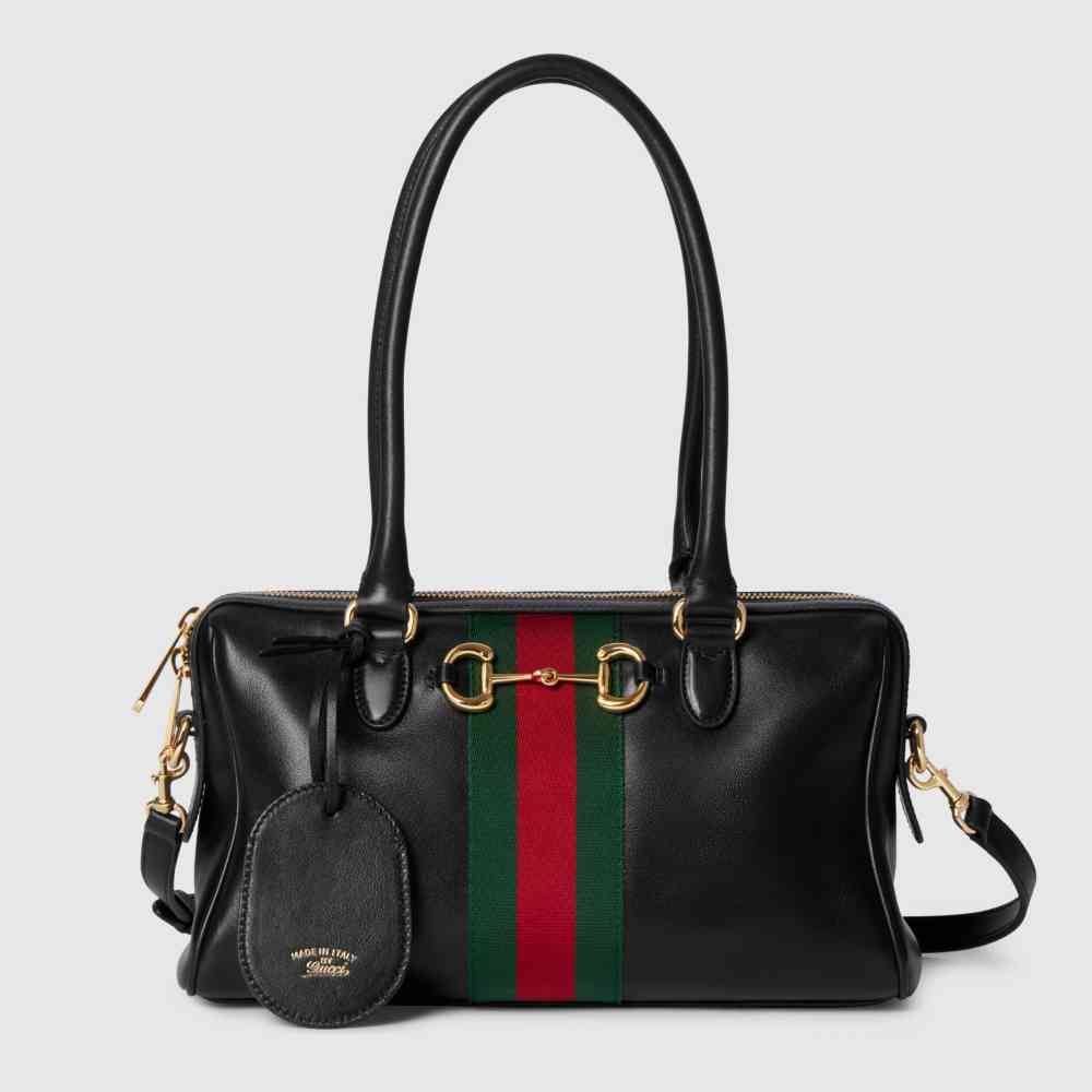 Gucci Borsetto Boston Black Bag-thumb-0