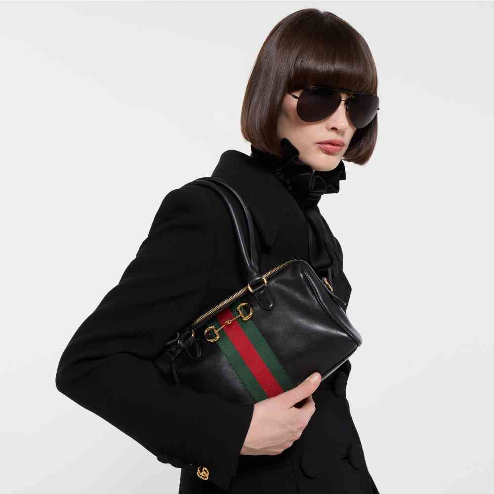 Gucci Borsetto Boston Black Bag-thumb-5