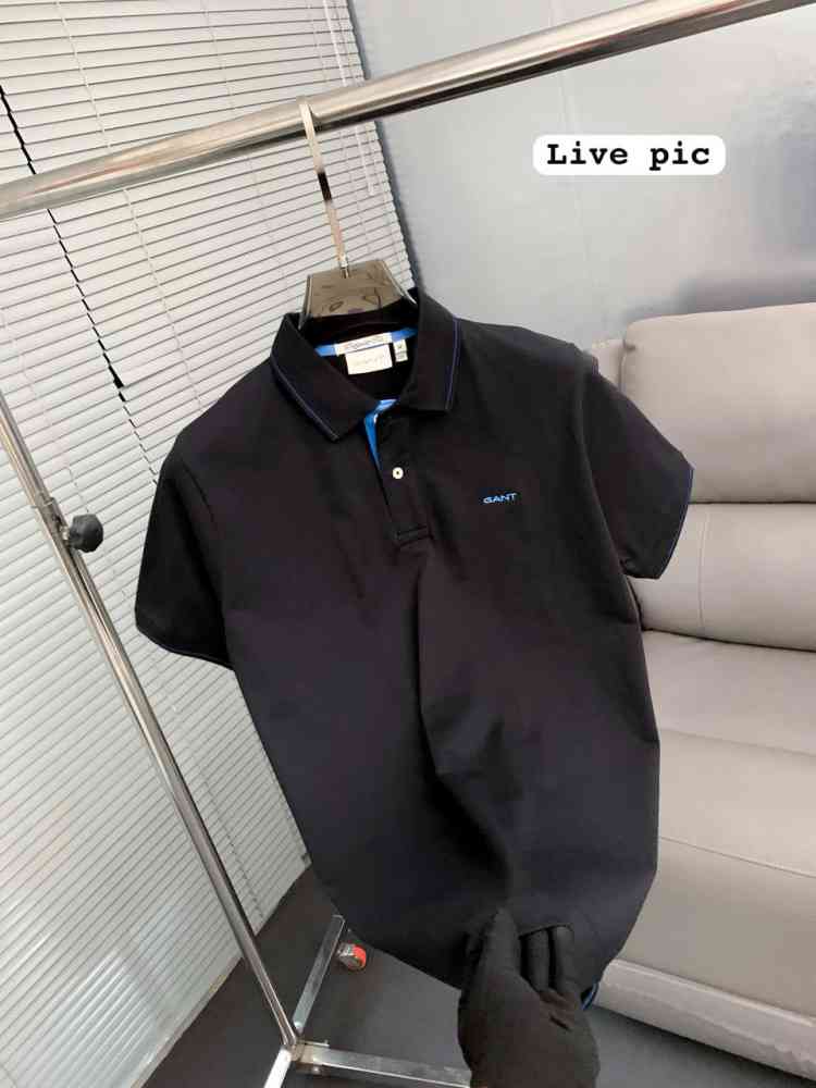 Gant Black Premium Quality T-shirt-thumb-1