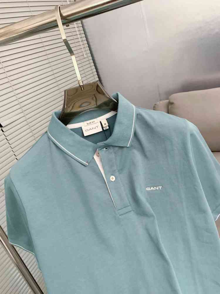 Gant Sky Blue Premium Quality T-shirt-thumb-2