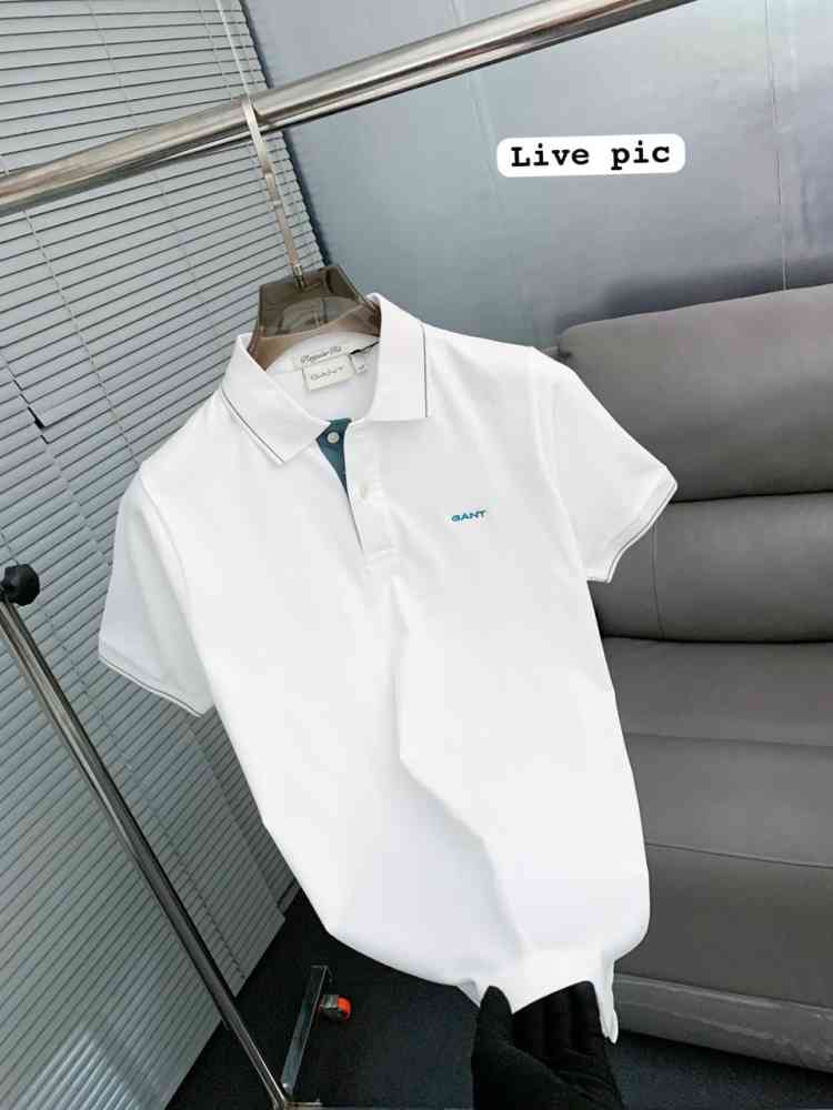 Gant White Premium Quality T-shirt-thumb-1