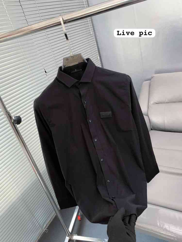 Armani Exchange Black Premium Quality Cotton Shirt-1