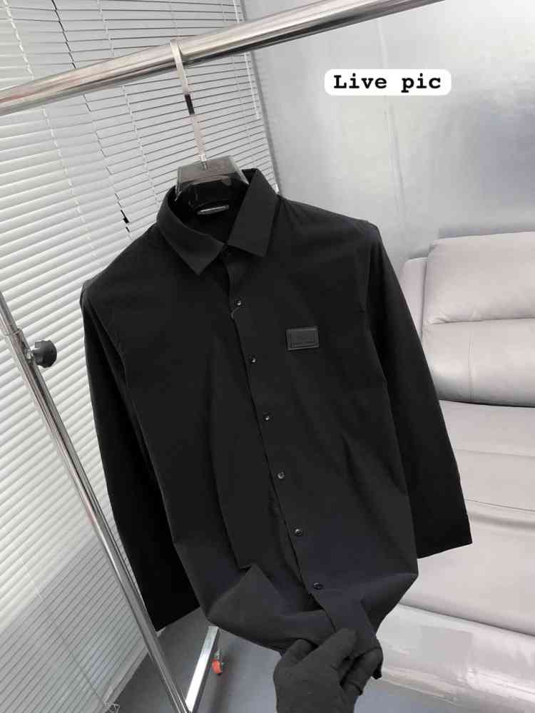 Armani Exchange Black Premium Quality Cotton Shirt-2