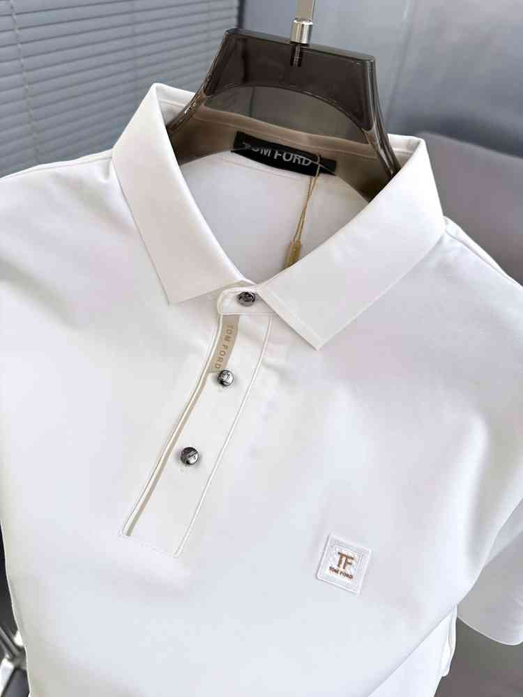 Tom Ford White Premium Cotton T-shirt-2