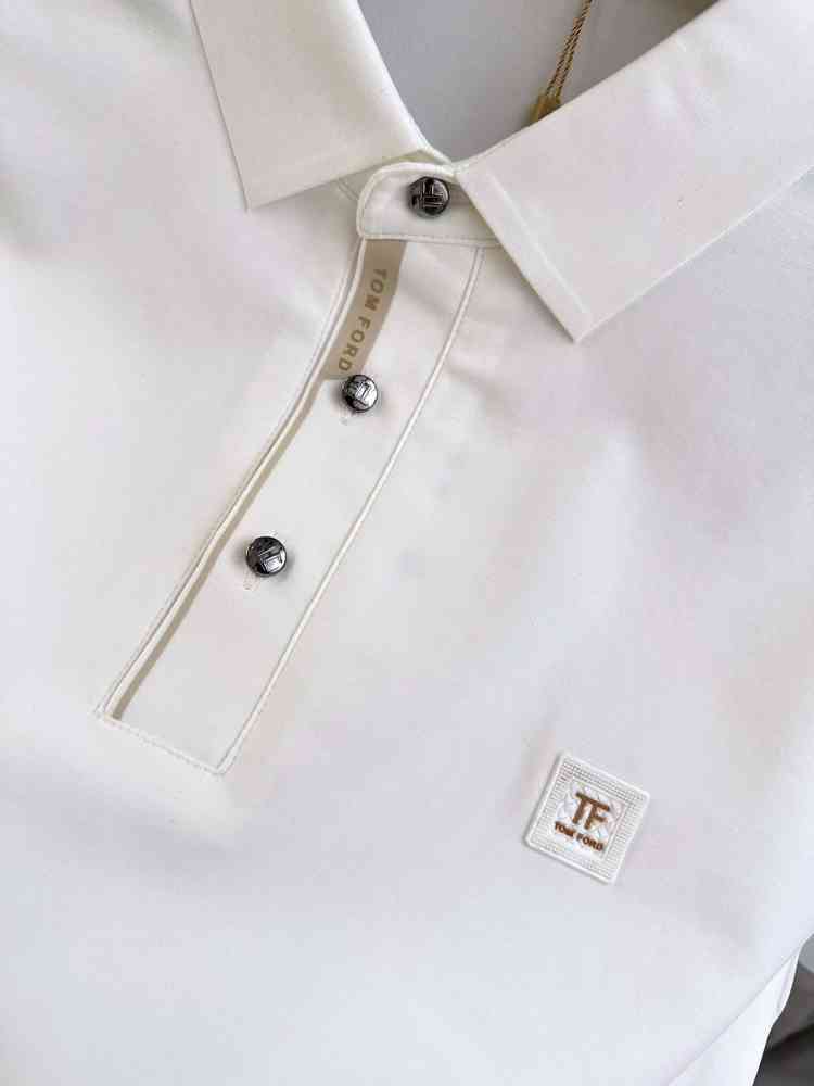 Tom Ford White Premium Cotton T-shirt-3