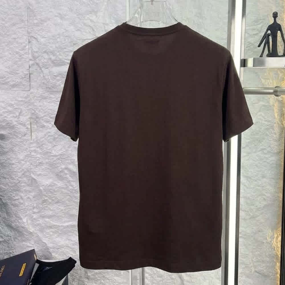 Ralph Lauren Brown Polo Bear Cotton Jersey T-Shirts-thumb-2