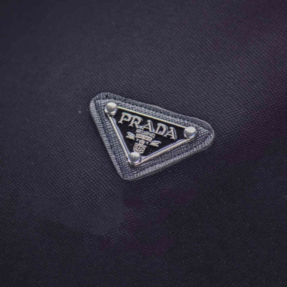 Prada Re-Nylon Logo Black Premium Dress-thumb-3
