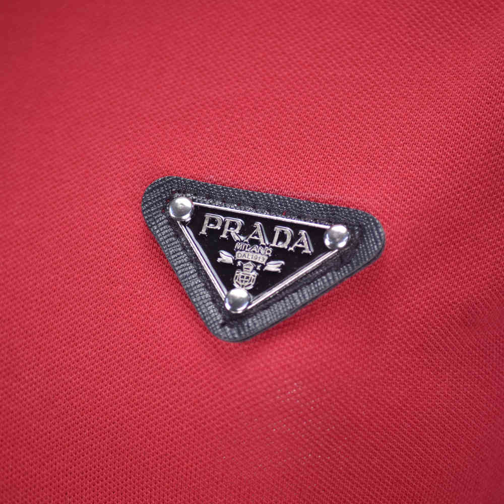 Prada Re-Nylon Logo Red Premium Dress-3